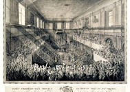 Uchwalenie Ustawy Rządowej 3 maja 1791 roku w Sali Poselskiej Zamku Królewskiego w Warszawie